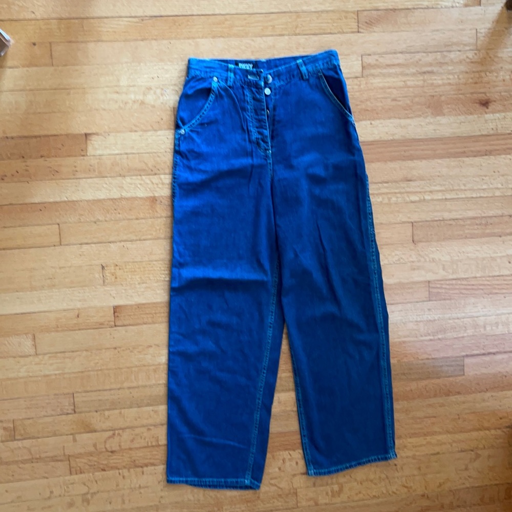 DKNY vintage women’s wide  denim pants 8P